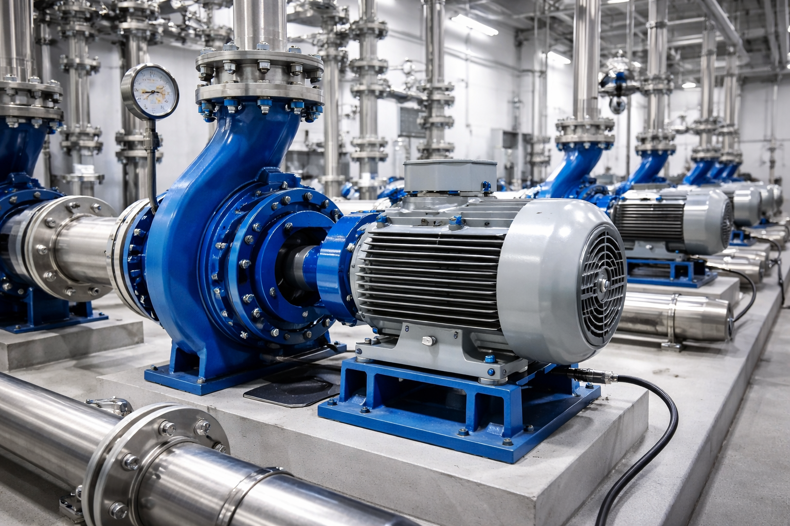Pumpenindustrie Beschichtung | OM Stuhr Cloppenburg Pumpenindustrie Beschichtung bei OM Stuhr Cloppenburg, thermisches Spritzen für Laufräder und Gehäuse