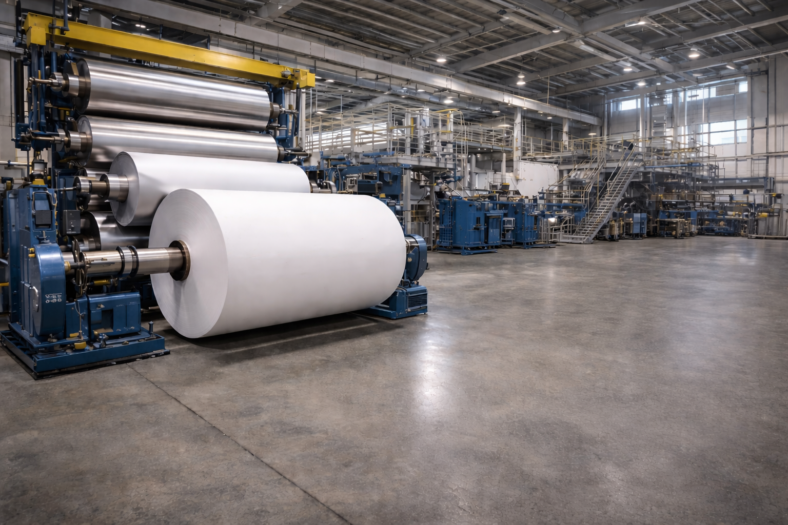 Papierindustrie Beschichtung | OM Stuhr Cloppenburg Papierindustrie Beschichtung bei OM Stuhr Cloppenburg, Walzen und Trockenzylinder